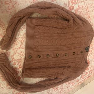 Wild Fable pink cardigan sweater